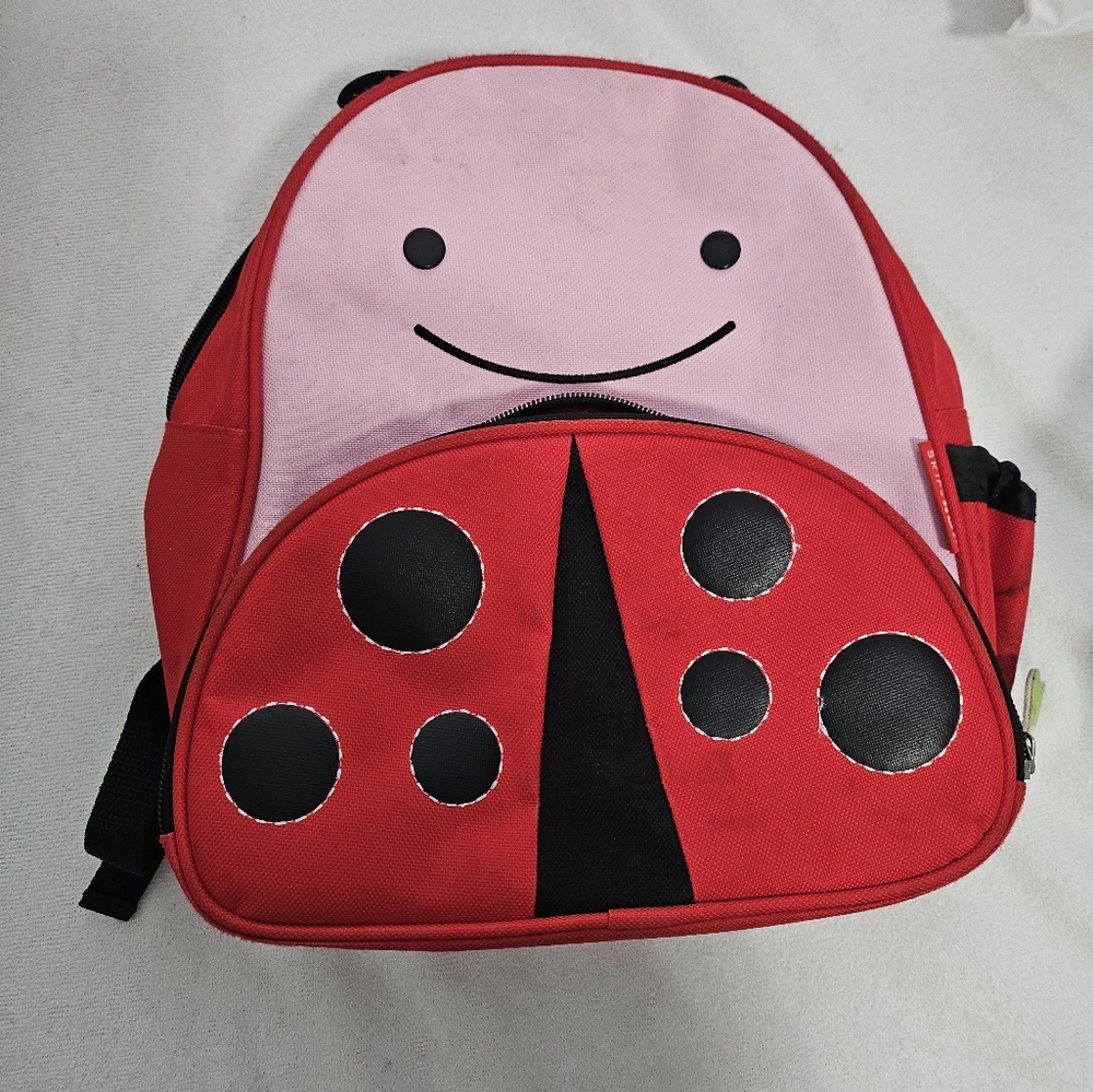 Skip hop lady bug backpack